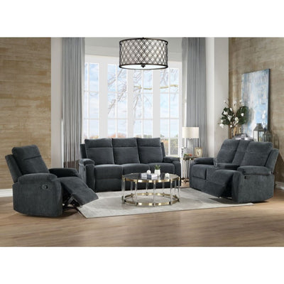 Elijah - Sofa - Slate Blue Chenille - Grand Furniture GA