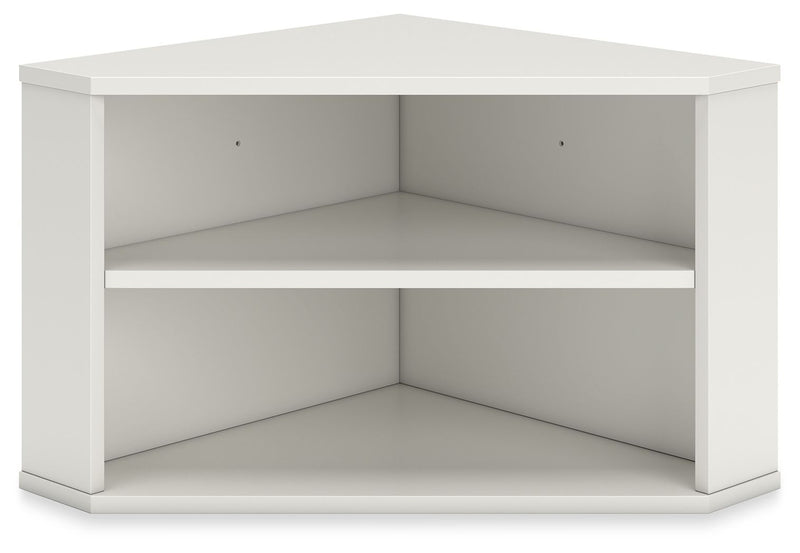 Grannen - White - Home Office Corner Bookcase.