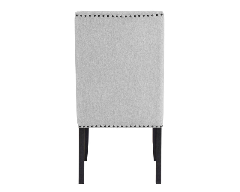 Vance - Side Chair (Set of 2) - Charcoal & Gray