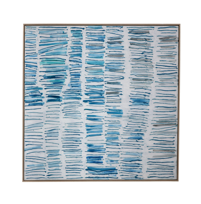 Blue - Gail Canvas Art - Light Blue