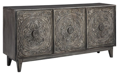 Fair - Dark Brown - Accent Cabinet.