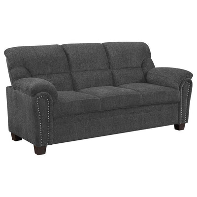 Clemintine - Upholstered Sofa with Nailhead Trim - Grand Furniture GA