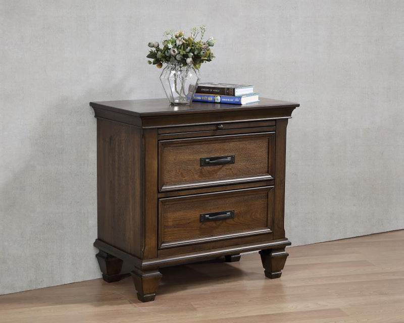 Franco - 2-drawer Nightstand - Accent Nightstands - Grand Furniture GA