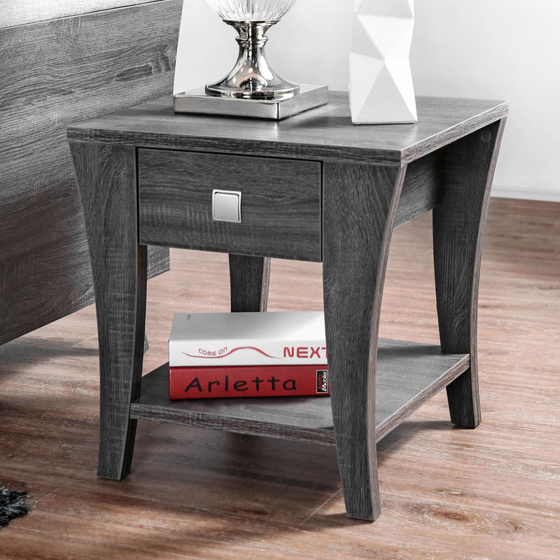 Amity - End Table - Gray - Grand Furniture GA