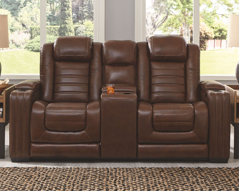 Backtrack - Chocolate - 2 Pc. - Power Reclining Sofa, Loveseat.