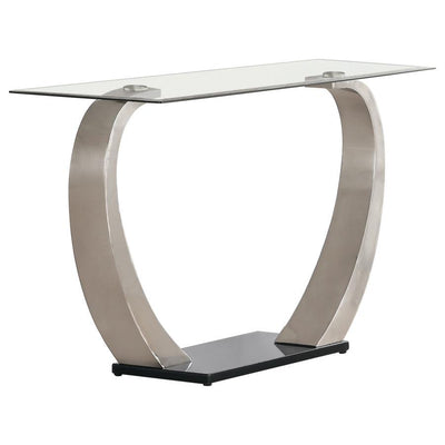 Pruitt - Rectangular Sofa Table - Satin.