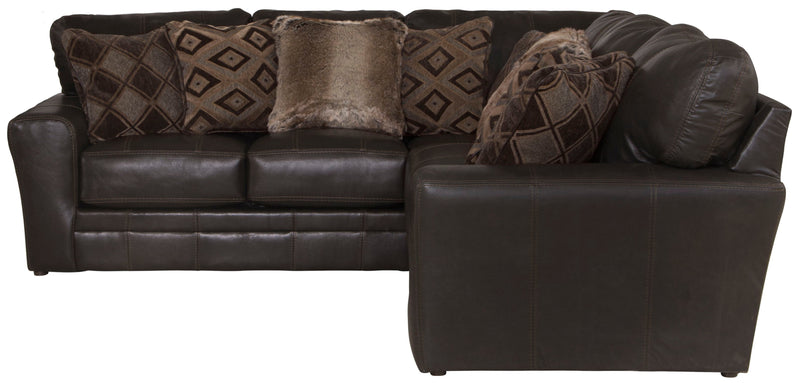 Denali - Italian Leather Match Sectional