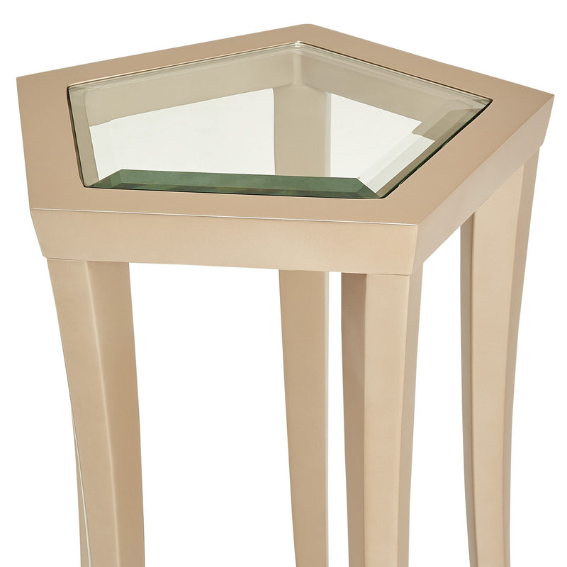 La Rachelle - Chairside Table - Champagne