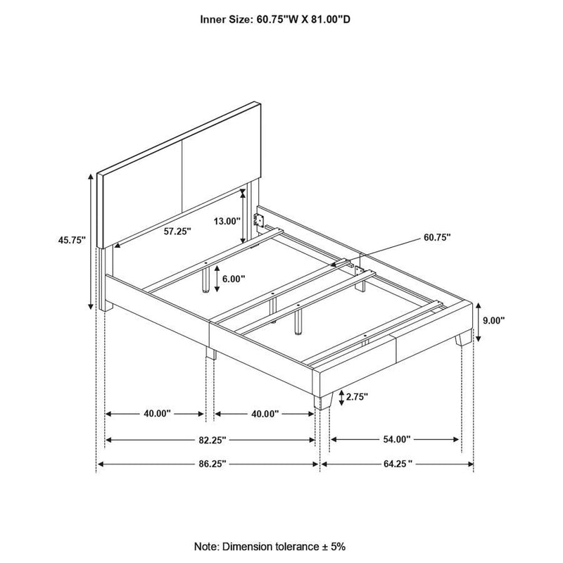 Dorian - Upholstered Bed - Grand Furniture GA