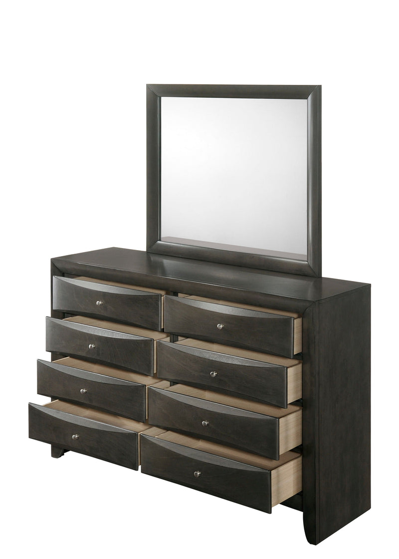 Emily - Dresser, Mirror - Grand Furniture GA