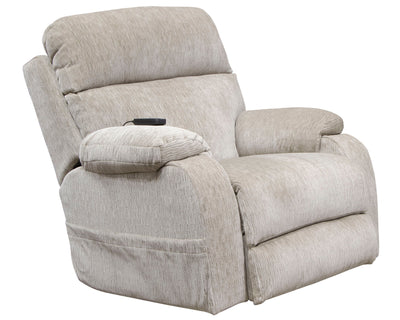 Refresher - Power Headrest Power Rocker Recliner With CR3 Heat / Massage / Lumbar