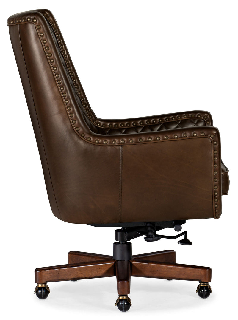 Kent - Executive Swivel Tilt Chair - Brown Dark