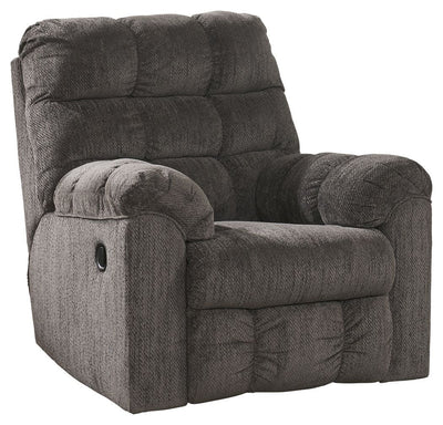 Acieona - Slate - Swivel Rocker Recliner - Grand Furniture GA