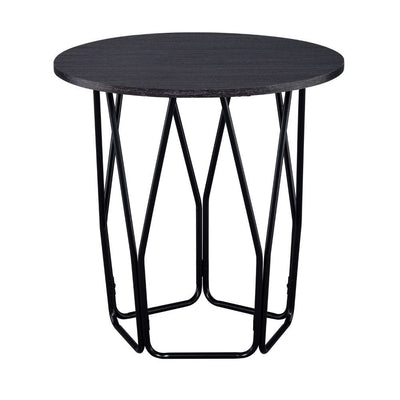 Sytira - End Table - Espresso & Black - Grand Furniture GA