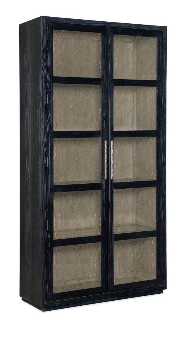 Linville Falls - Shou Sugi Ban Curio Cabinet