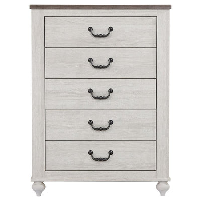 Stillwood - 5-Drawer Chest - Vintage Linen.