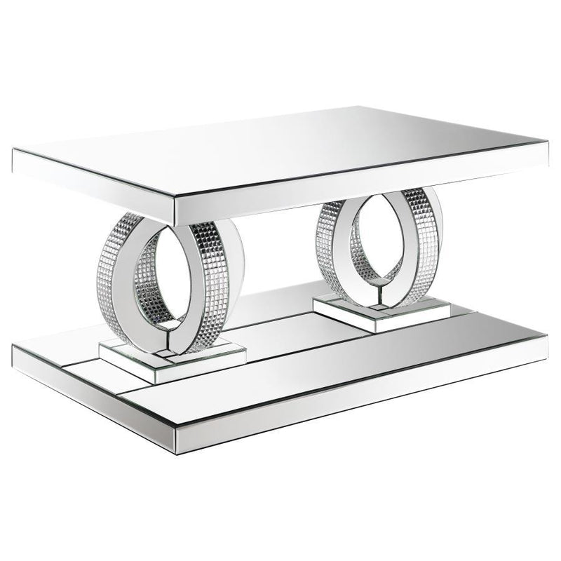 Breena - Rectangular Coffee Table - Mirror.