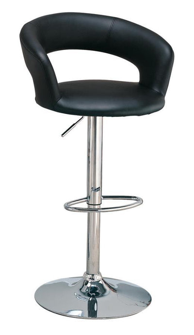 Barraza - Round Back 29″ Adjustable Height Bar Stool.