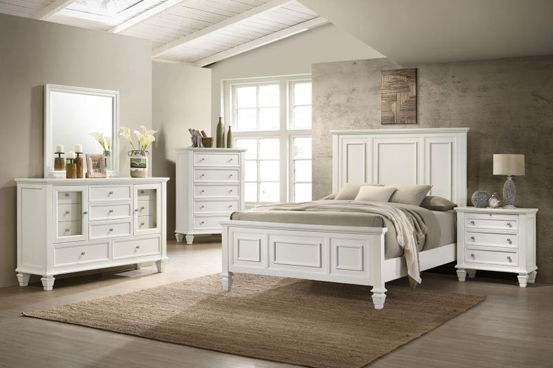 Sandy Beach - Panel Bed with High Headboard - Grand Furniture GA