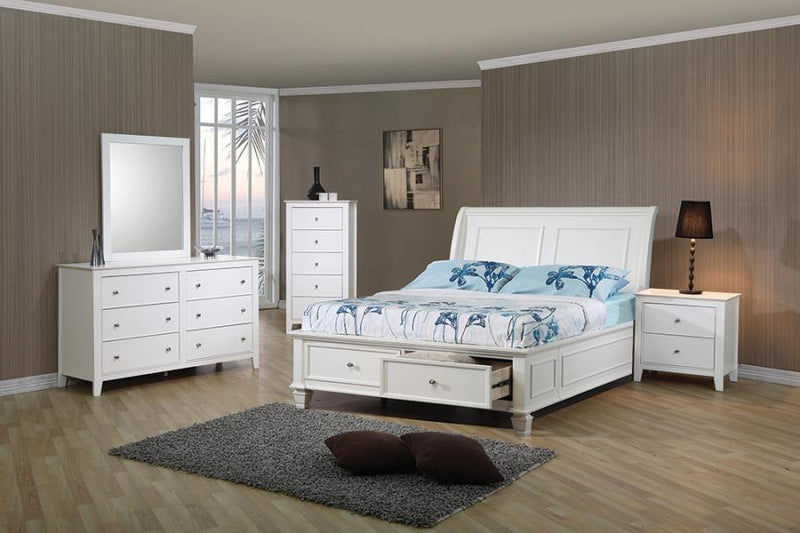 Selena - Sleigh Storage Bedroom Set - Grand Furniture GA