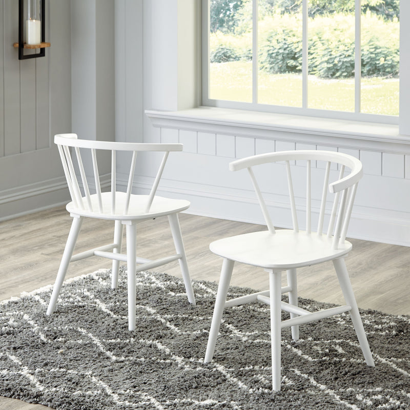 Grannen - White - Dining Room Side Chair (Set of 2).