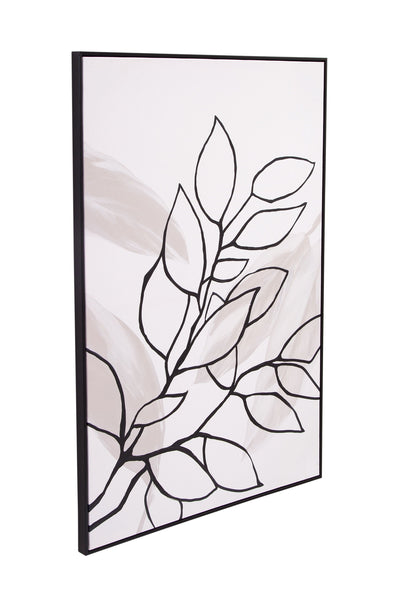 Harmony II - Canvas Art - White