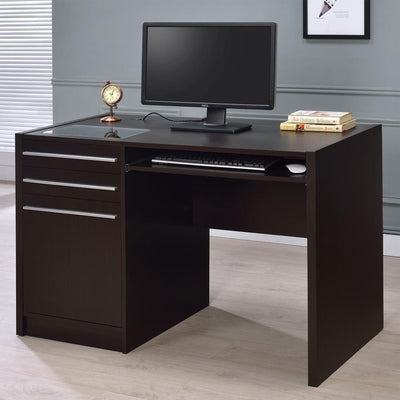 Halston - 3-drawer Connect-it Office Desk - Grand Furniture GA