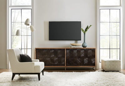 Swirl Door Entertainment Console.