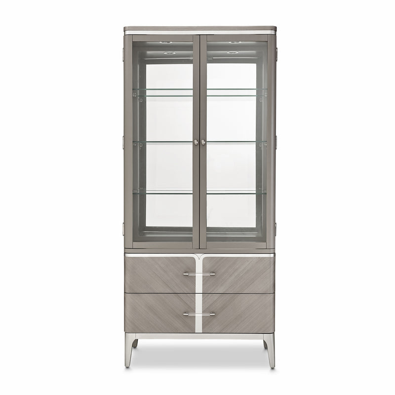 Lanterna - Display Cabinet - Silver Mist