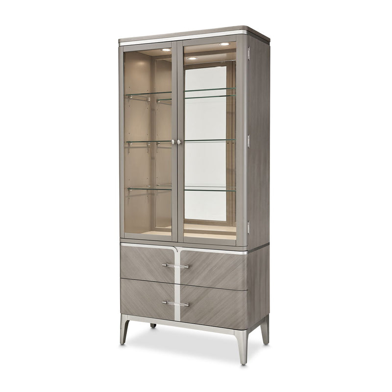 Lanterna - Display Cabinet - Silver Mist