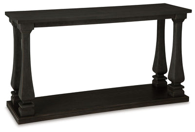 Wellturn - Black - Sofa Table.