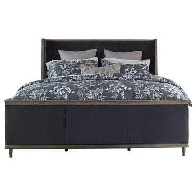 Alderwood - Upholstered Panel Bed.