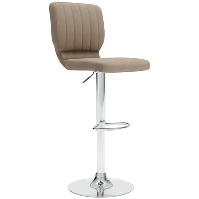 Pollzen - Tall Upholstered Swivel Barstool (Set of 2)