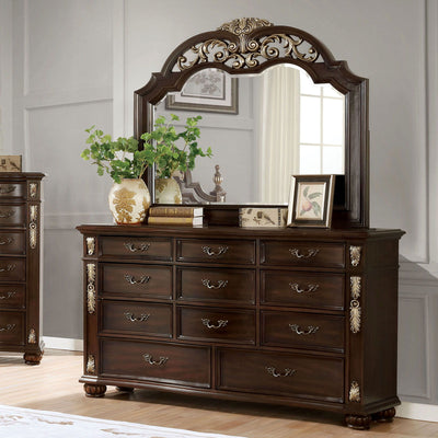 Theodor - Dresser - Brown Cherry - Grand Furniture GA