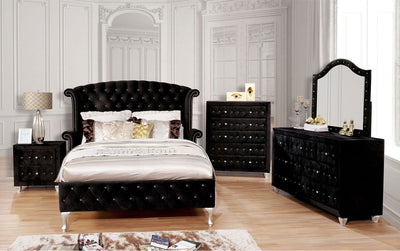 Alzire - Dresser - Black - Grand Furniture GA