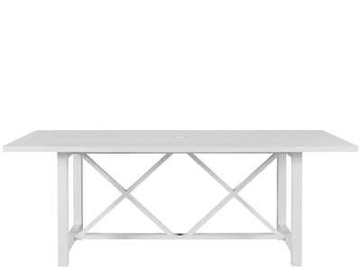 Coastal Living Outdoor - Tybee Rectangle Dining Table  - White.