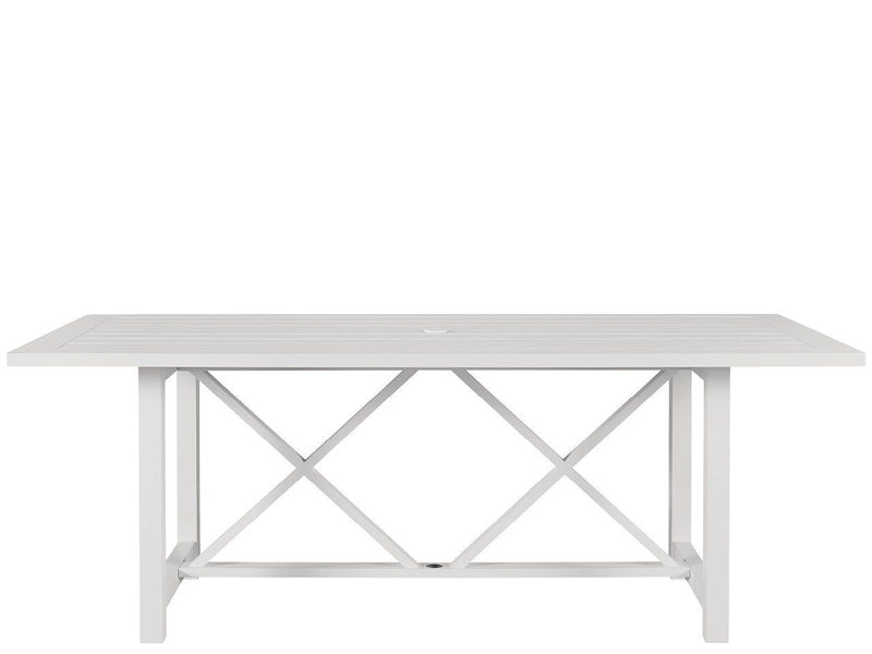 Coastal Living Outdoor - Tybee Rectangle Dining Table  - White.