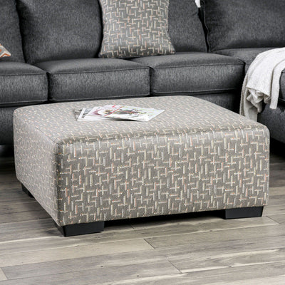 Earl - Ottoman - Gray - Grand Furniture GA