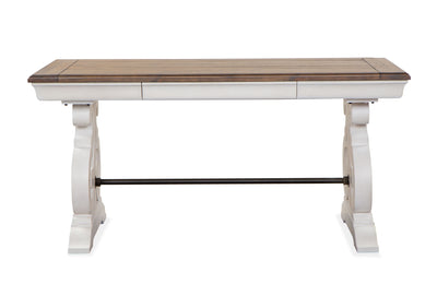 Bronwyn - Two Tone Writing Desk - Alabaster.