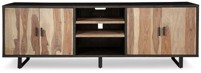 Bellwick - Natural / Brown - Accent Cabinet.