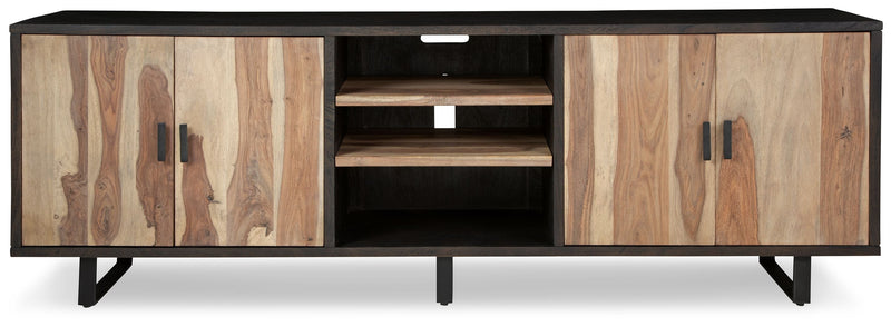 Bellwick - Natural / Brown - Accent Cabinet.