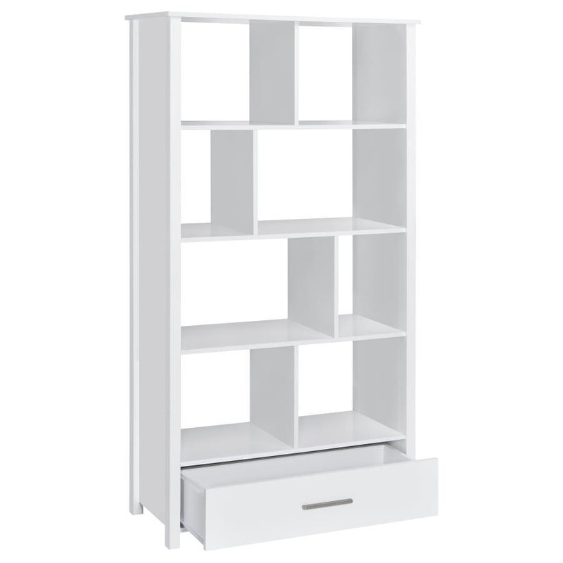 Dylan - Rectangular 8-Shelf Bookcase