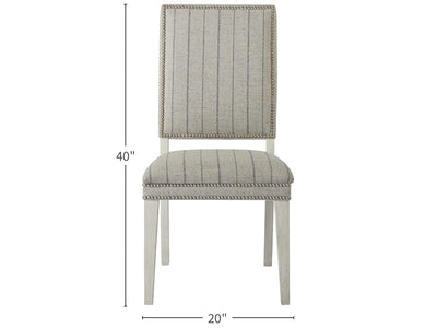 Escape - Hamptons Dining Chair - Pearl Silver.