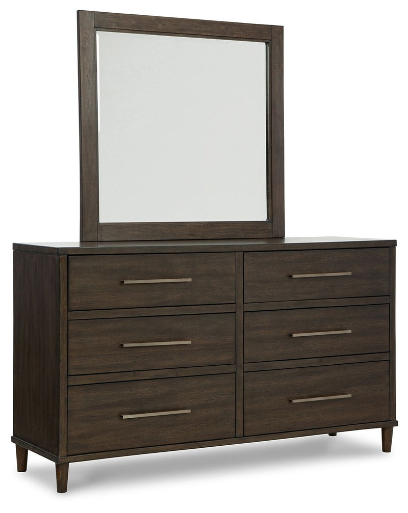 Wittland - Brown - Dresser, Mirror.