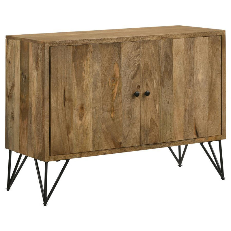 Eileen - Rectangular 2-Door Accent Cabinet - Natural.
