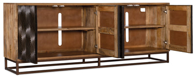 Swirl Door Entertainment Console.