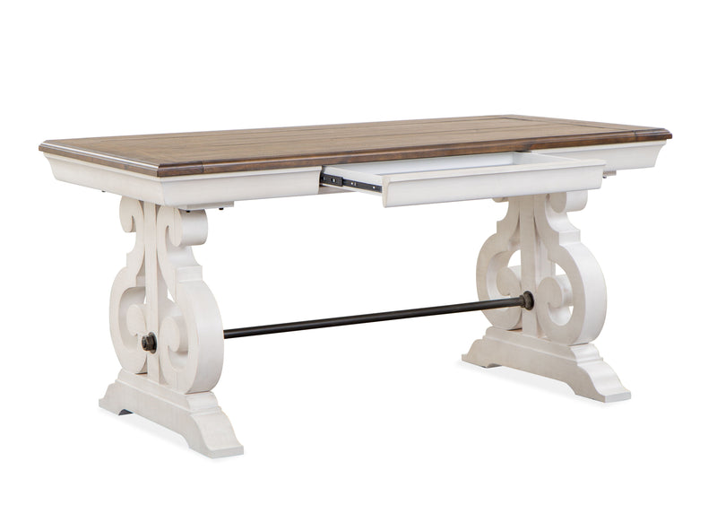 Bronwyn - Two Tone Writing Desk - Alabaster.