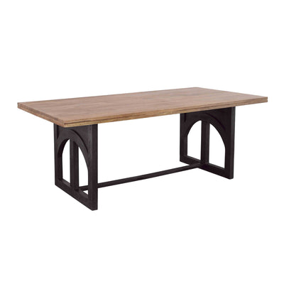 Gateway - Dining Table - Natural & Nightshade Black.