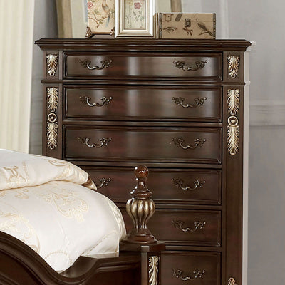 Theodor - Chest - Brown Cherry - Grand Furniture GA