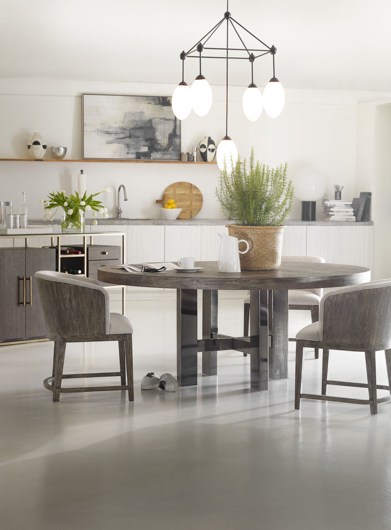 Curata - 72" Round Dining Table.